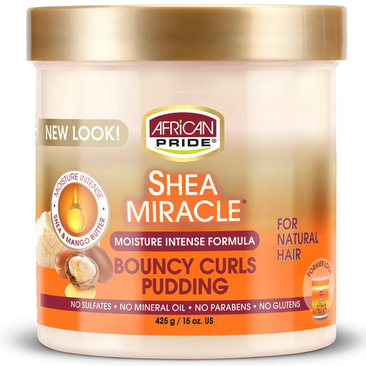 AFRICAN PRIDE SHEA MIRACLE  Crème Activatrice de Boucles "Bouncy Curls"