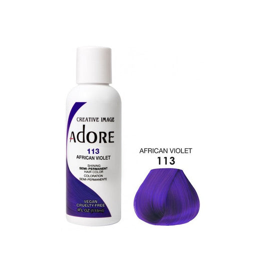 ADORE  Colorations semi-permanentes African Violet 113