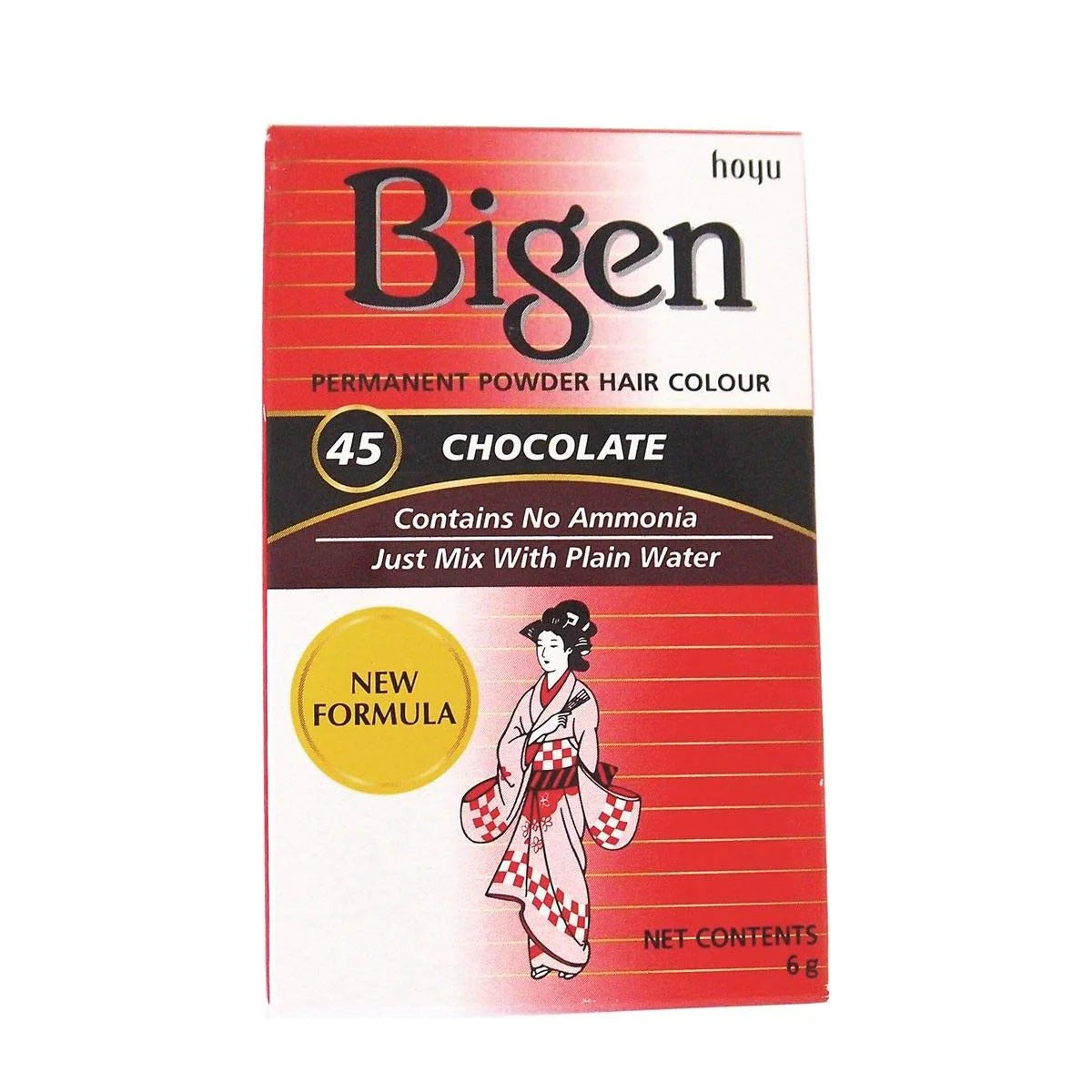 BIGEN  Poudre Colorante Chocolat 45