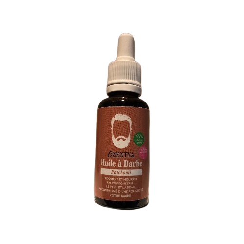 huile à barbe patchouli ozentya 30 ml