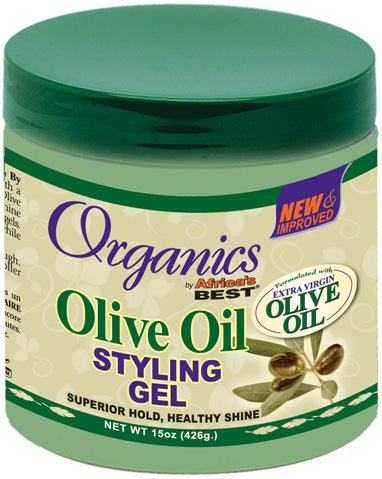 Africa's Best - Gel coiffant à l'huile d'olive 15oz