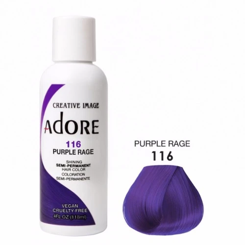 ADORE  Colorations semi-permanentes Purple Rage 116