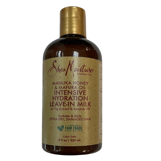 SHEA MOISTURE MANUKA HONEY & MAFURA OIL  Lait Hydratant Intensif Sans Rinçage