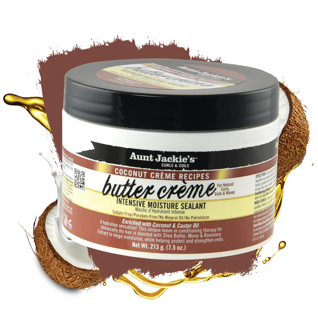 AUNT JACKIE'S COCONUT BUTTER   Masque hydratant "Butter Crème"