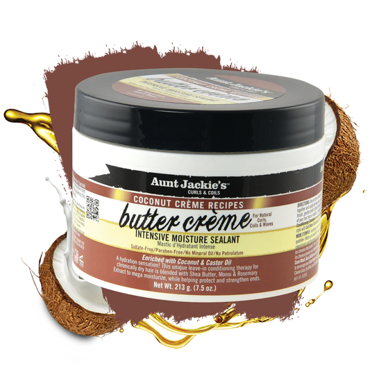 AUNT JACKIE'S COCONUT BUTTER   Masque hydratant "Butter Crème"