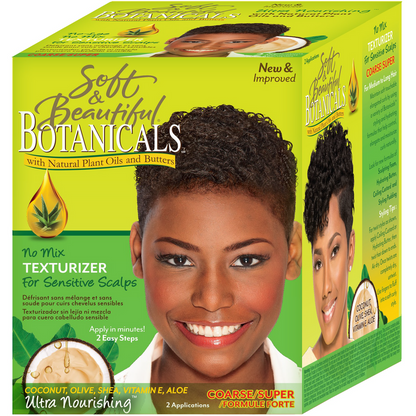 SOFT & BEAUTIFUL BOTANICALS Texturizer Kit "Coarse"