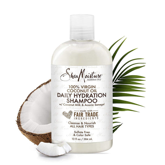 SHEA MOISTURE 100% VIRGIN COCONUT OIL   Shampooing Hydratant