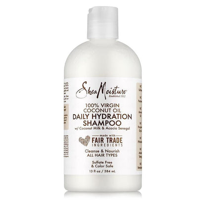 SHEA MOISTURE 100% VIRGIN COCONUT OIL   Shampooing Hydratant