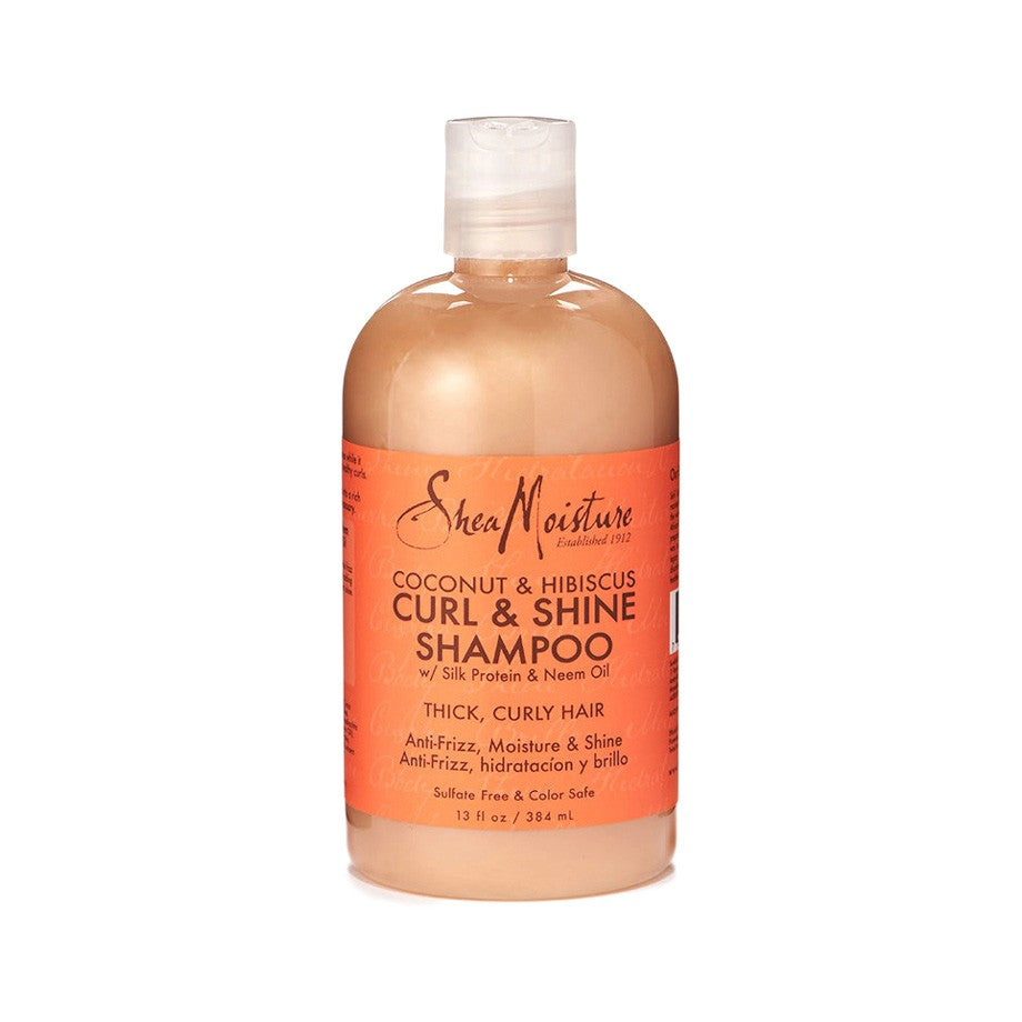 SHEA MOISTURE COCO & HIBISCUS   Curl & Shine Shampooing