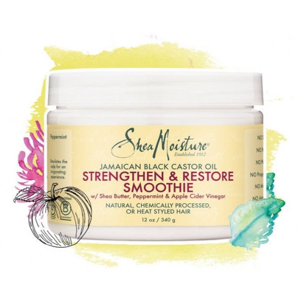 SHEA MOISTURE JAMAICAN BLACK CASTOR  Crème "Smoothie"