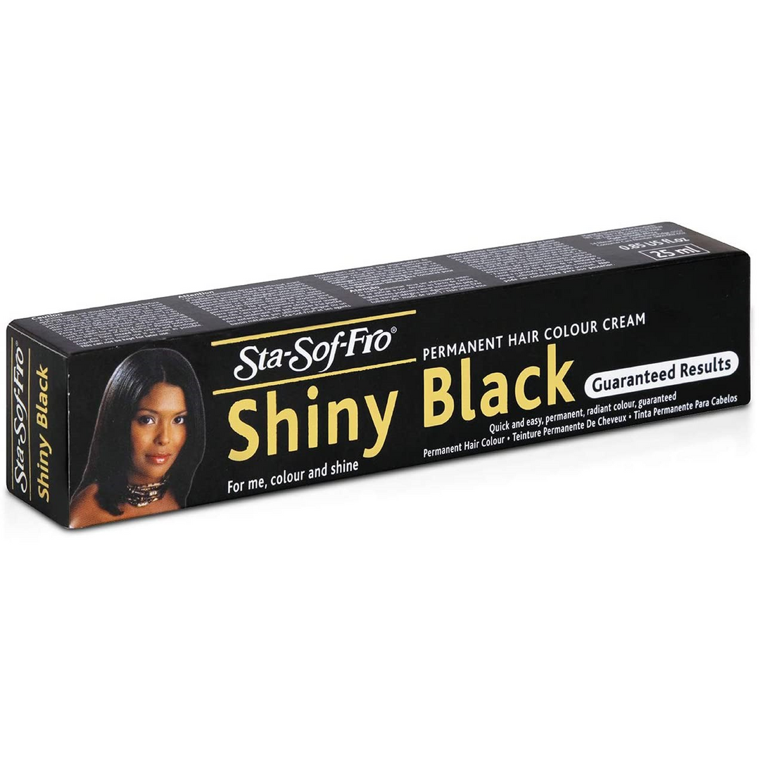 STA-SOF-FRO SHINY BLACK  Coloration En Tube Noir Brillant