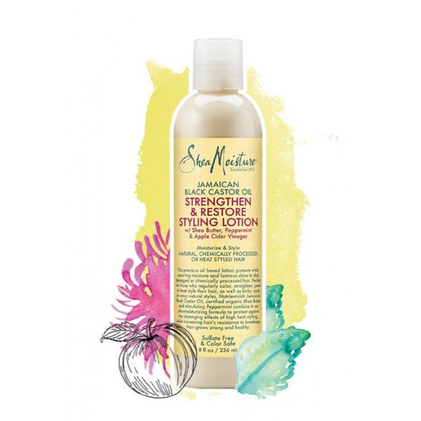 SHEA MOISTURE JAMAICAN BLACK CASTOR  Lotion Coiffante