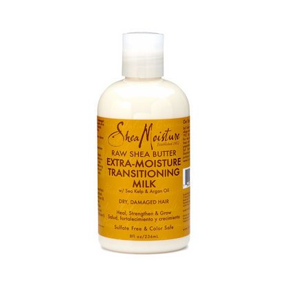 SHEA MOISTURE RAW SHEA BUTTER   Lait Capillaire Hydratation Extrême "Extra Moisture"