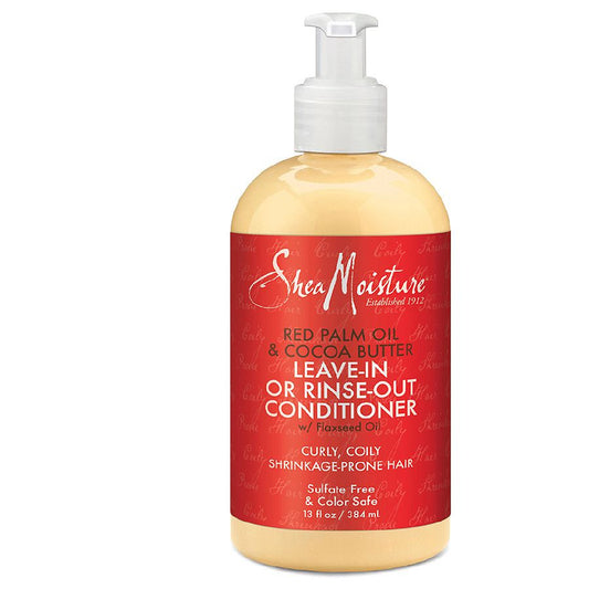 SHEA MOISTURE RED PALM OIL & COCOA BUTTER   Après-Shampooing Sans Rinçage