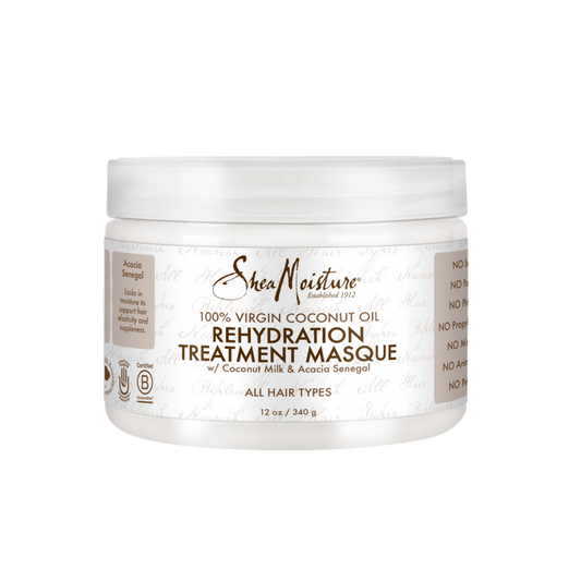 SHEA MOISTURE 100% VIRGIN COCONUT OIL   Masque Capillaire