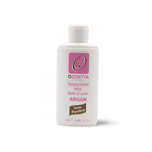 Shampoing argan adulte et enfant Ozentya 250 ml