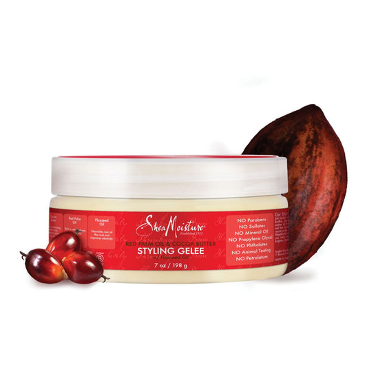 SHEA MOISTURE RED PALM OIL & COCOA BUTTER   Gelée Coiffante